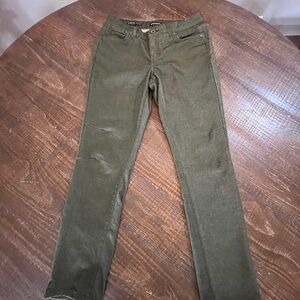 Black Diamond Woman’s Sz 10 Green Stretch Climbing Pants EXCELLENT